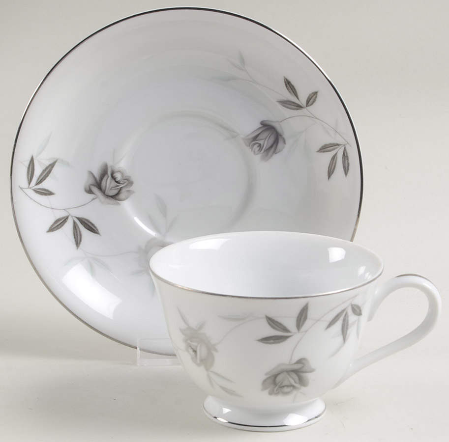 N1629 Footed Cup & Saucer Set by Noritake-1