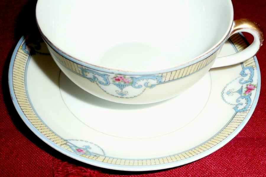 N1638 Flat Cup & Saucer Set by Noritake-1