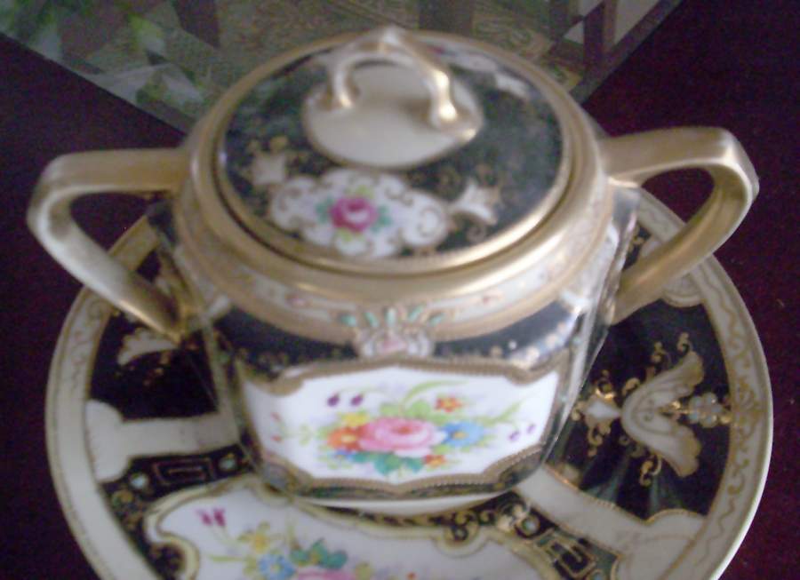 N1647 Sugar Bowl & Lid by Noritake-1