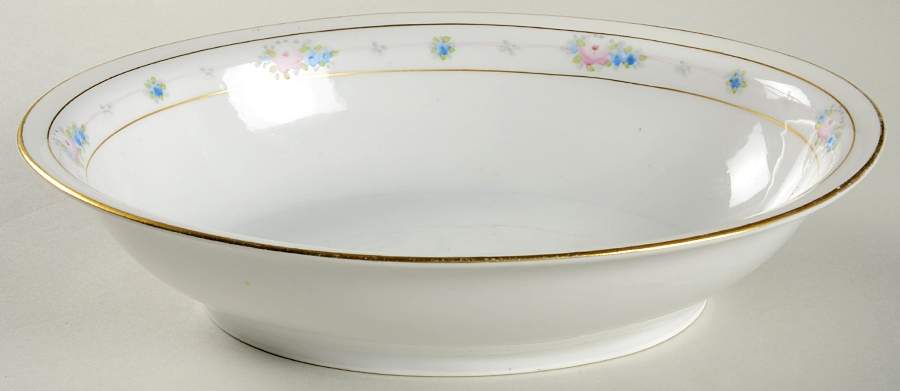 MEI208 9" Oval Vegetable Bowl by Meito-1