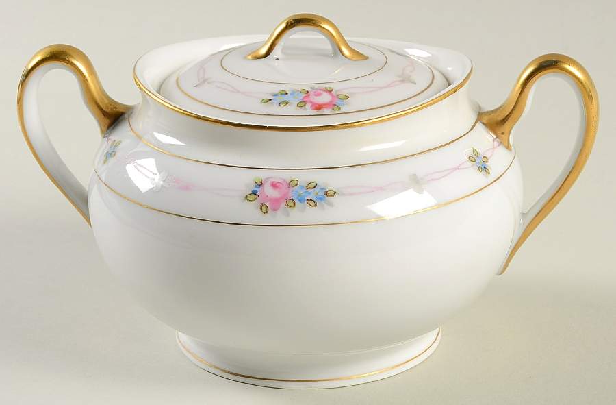 MEI208 Sugar Bowl & Lid by Meito-1
