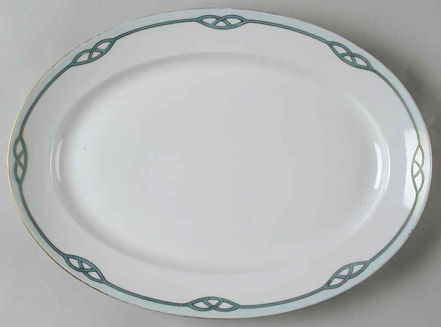 Helena 14" Oval Serving Platter by Meito-1