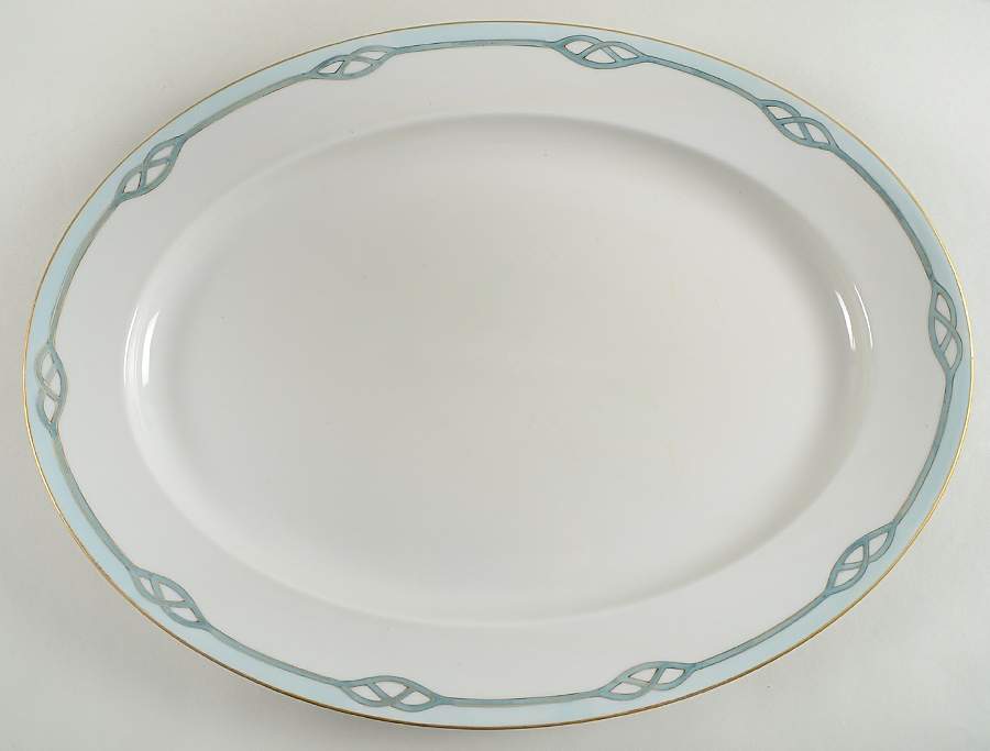 Helena 16" Oval Serving Platter by Meito-1