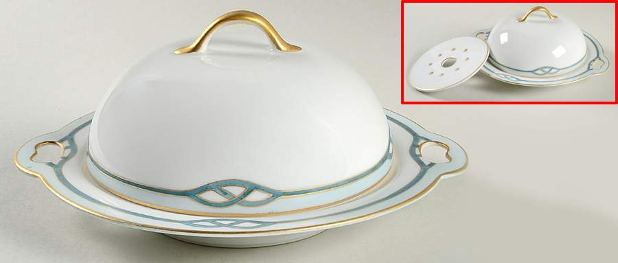 Helena Round Covered Butter by Meito-1