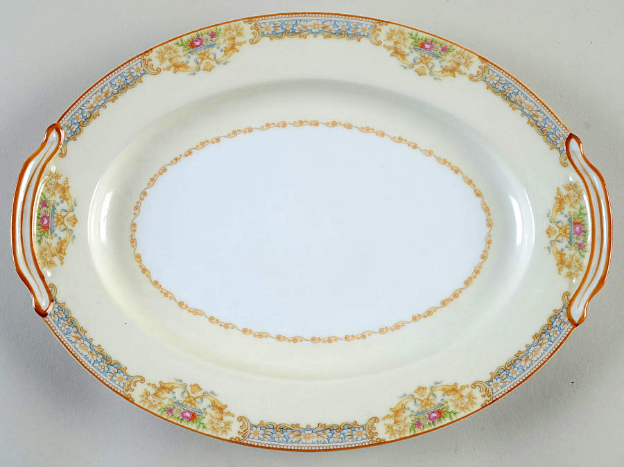 N1653 11" Oval Serving Platter by Noritake-1