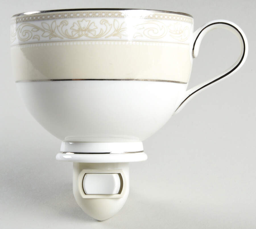 Manassa 1 5/8" + cup (H) Night Light/Cup HC by Noritake-1