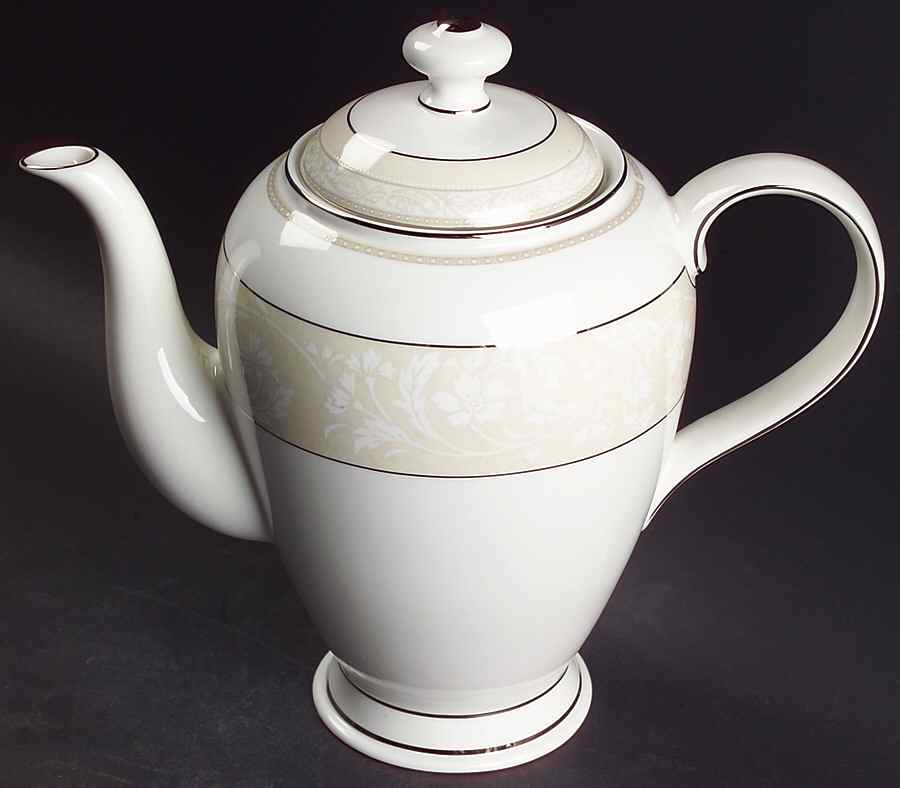Manassa Coffee Pot & Lid by Noritake-1