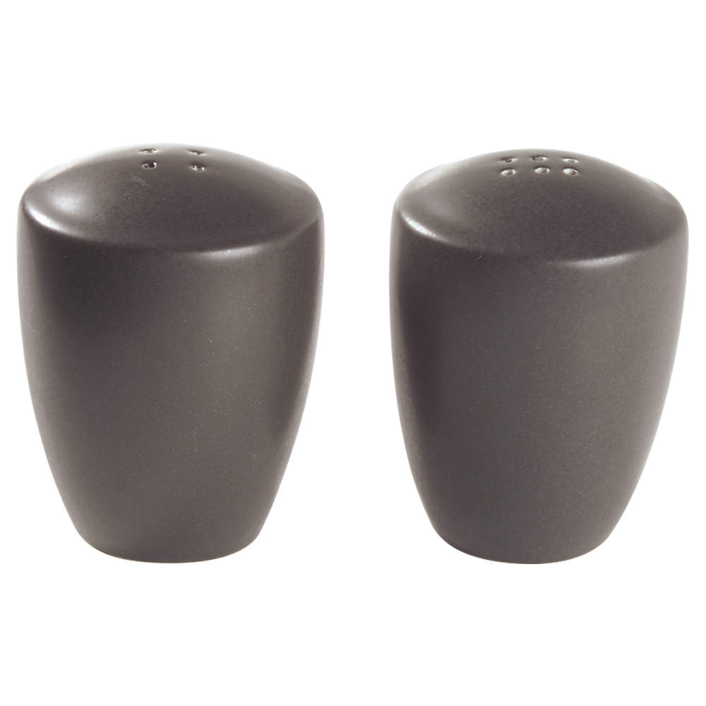 Colorwave Graphite Salt & Pepper Set by Noritake-1
