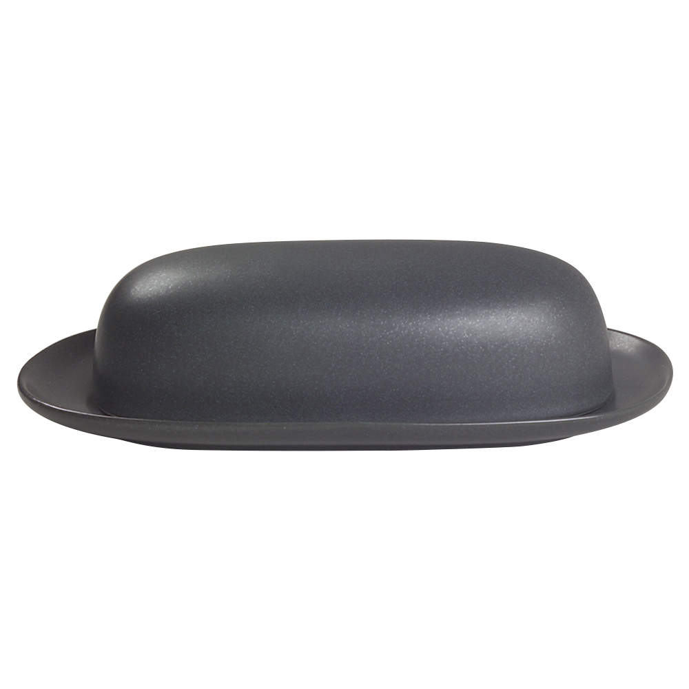 Colorwave Graphite 1/4 Lb Covered Butter by Noritake-1