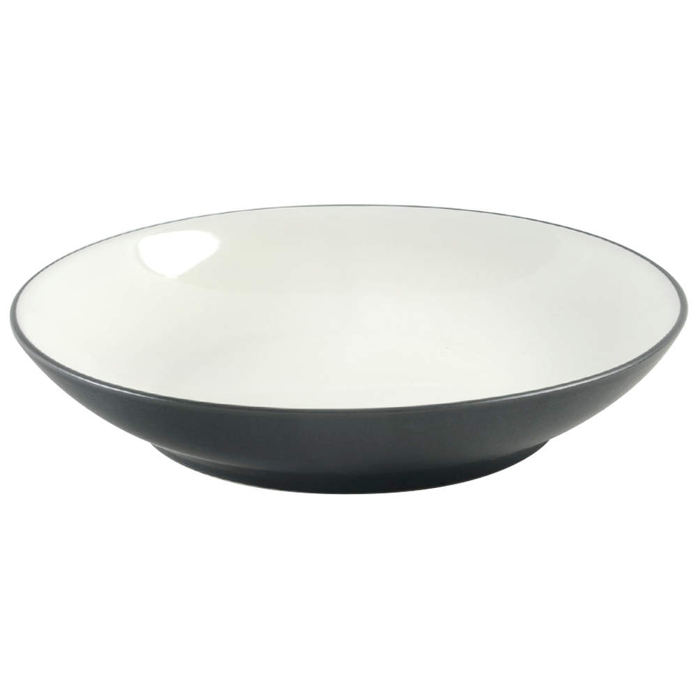 Colorwave Graphite 9" Individual Pasta Bowl by Noritake-1