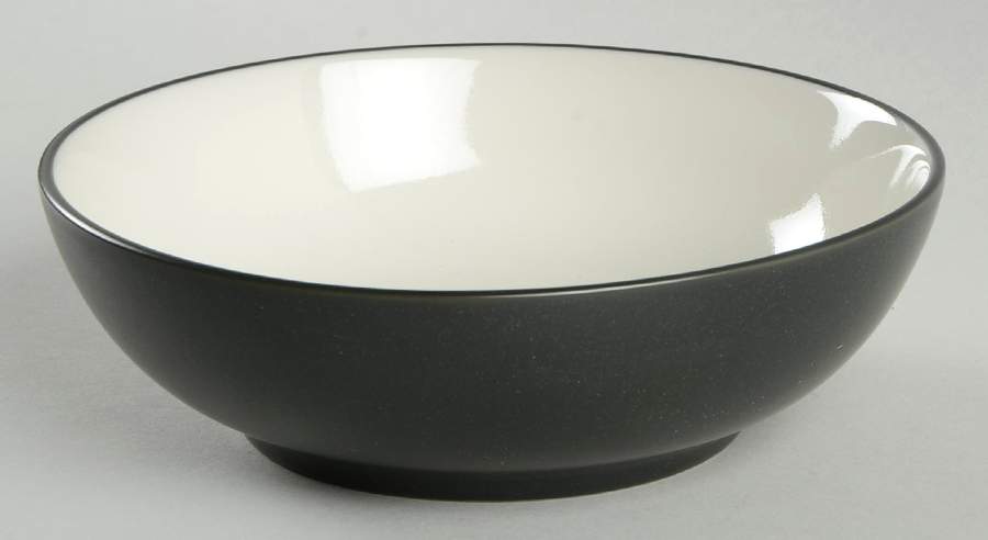 Colorwave Graphite Dip Bowl for Chip & Dip Set by Noritake-1