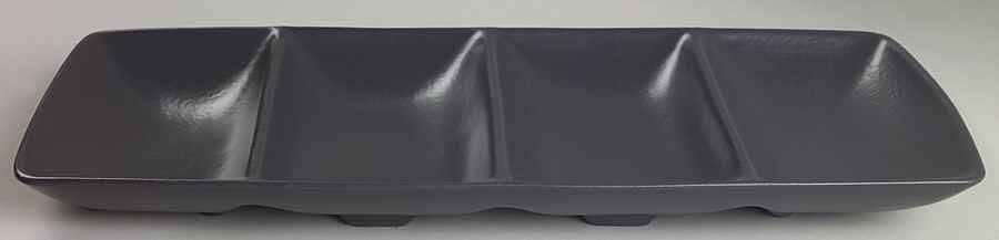 Colorwave Graphite 4 Part Relish by Noritake-1