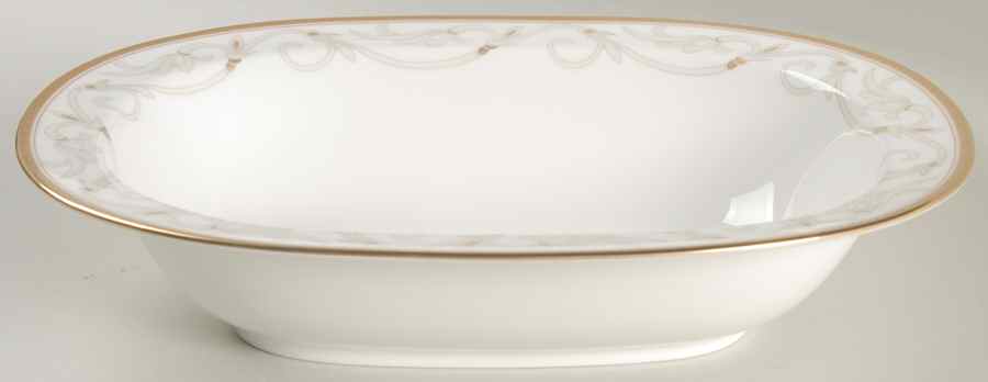 Marteza 10" Oval Vegetable Bowl by Noritake-1