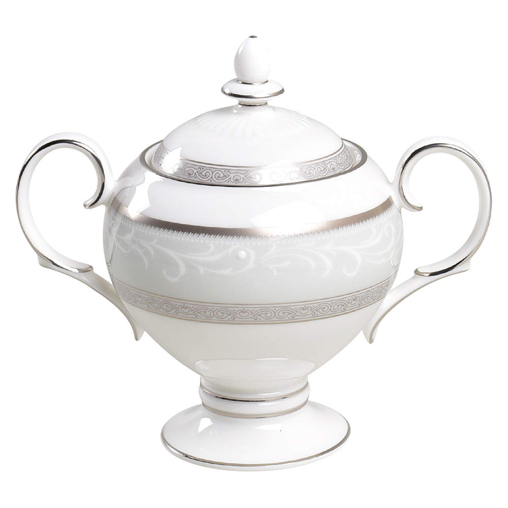 Yasmin Sugar Bowl & Lid by Noritake-1