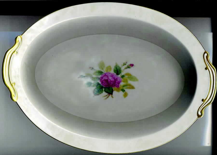 N1670 10" Oval Vegetable Bowl by Noritake-1