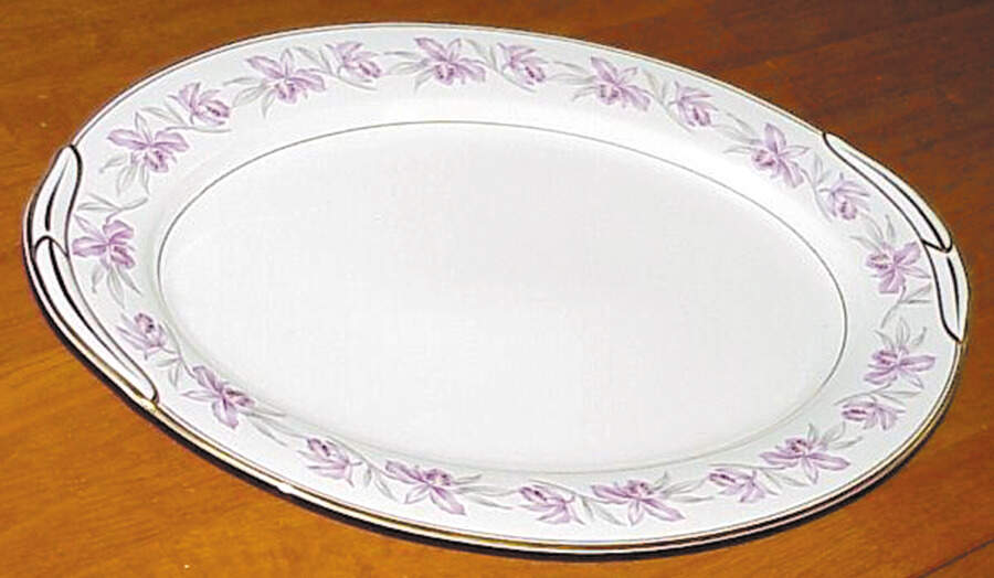 N1673 12" Oval Serving Platter by Noritake-1