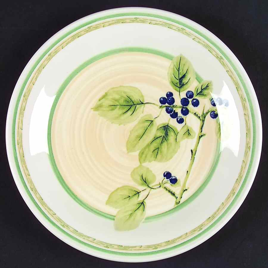 Blueberry Market Salad Plate by Nikko-1