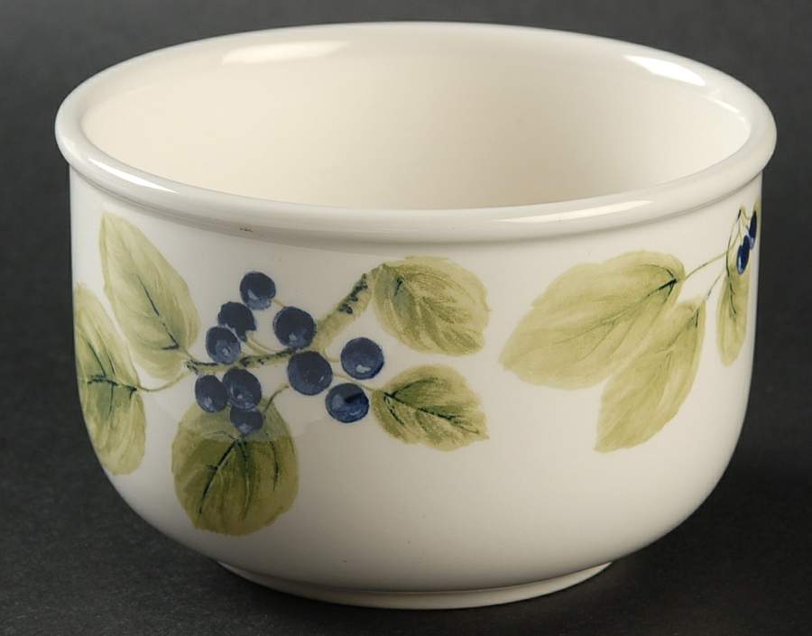 Blueberry Market Sugar Bowl No Lid by Nikko-1