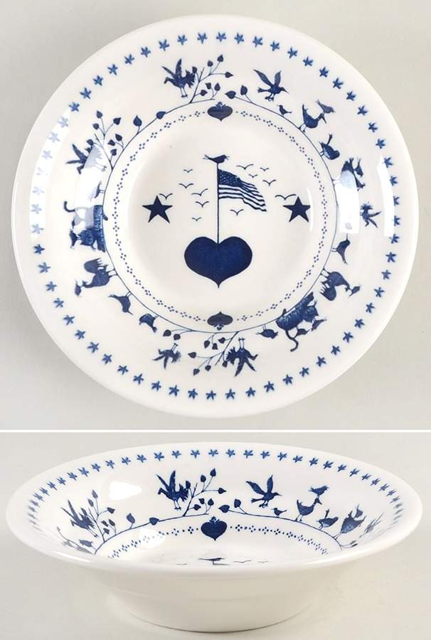 Americana Fruit/Dessert (Sauce) Bowl by Nikko-1