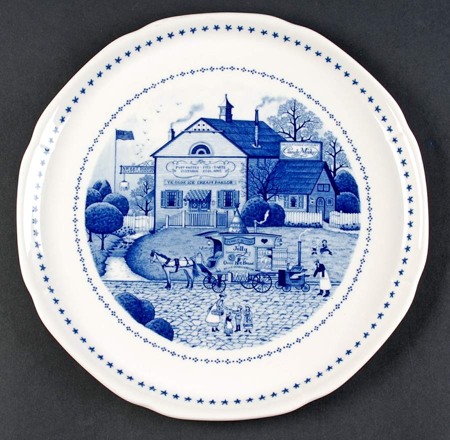 Americana Cake Plate by Nikko-1