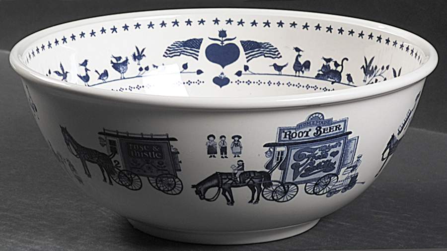 Americana 9" Salad Serving Bowl by Nikko-1