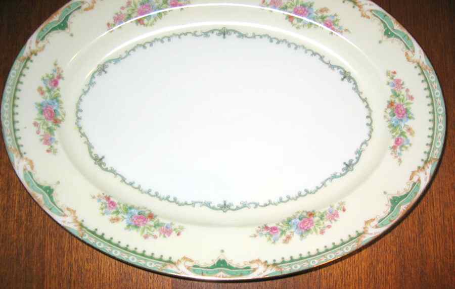 N1700 12" Oval Serving Platter by Noritake-1