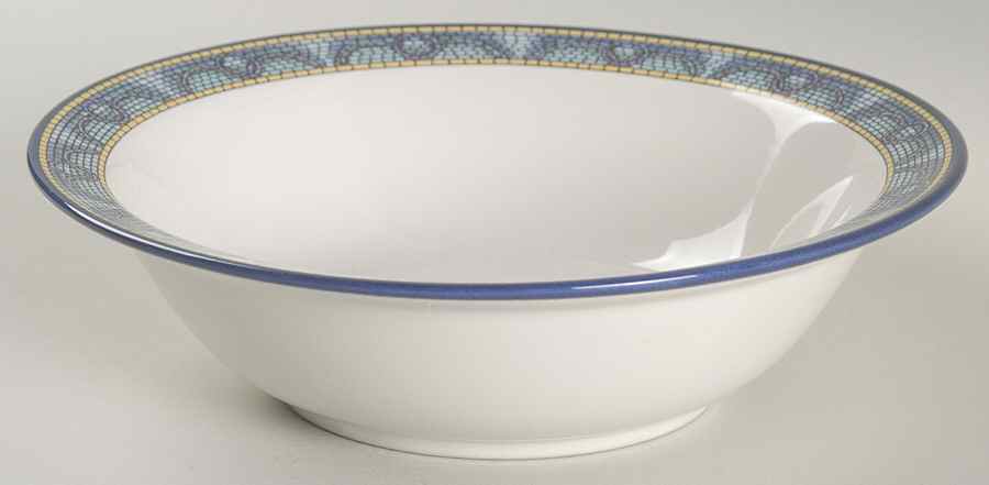Medea (Stoneware) Rim Cereal Bowl by Newcor-1