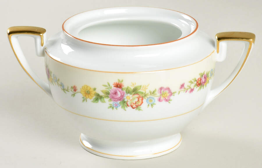 N1719 Sugar Bowl No Lid by Noritake-1