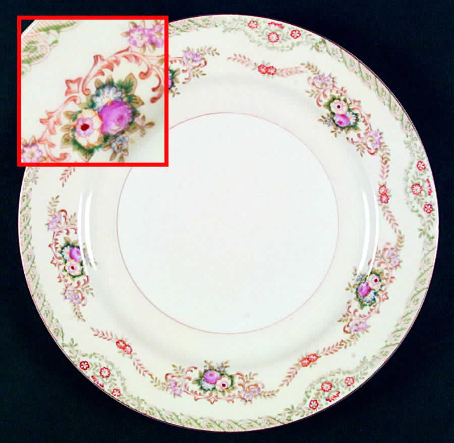 NAT40 Dinner Plate by National China-1