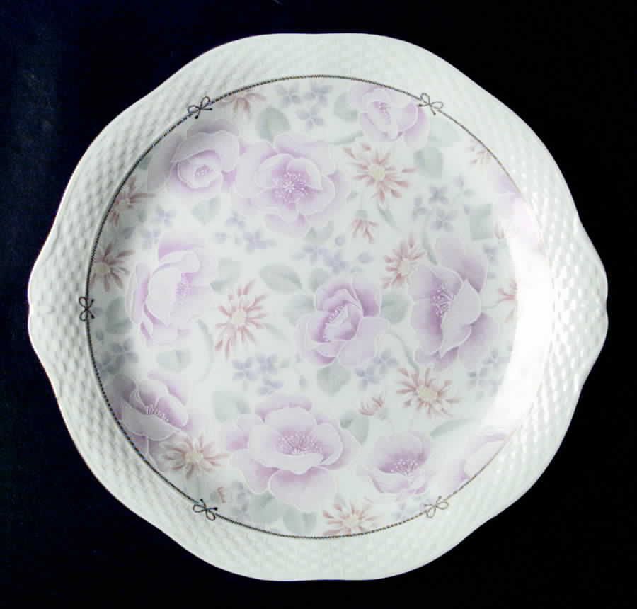 NAR49 Handled Cake Plate by Narumi-1
