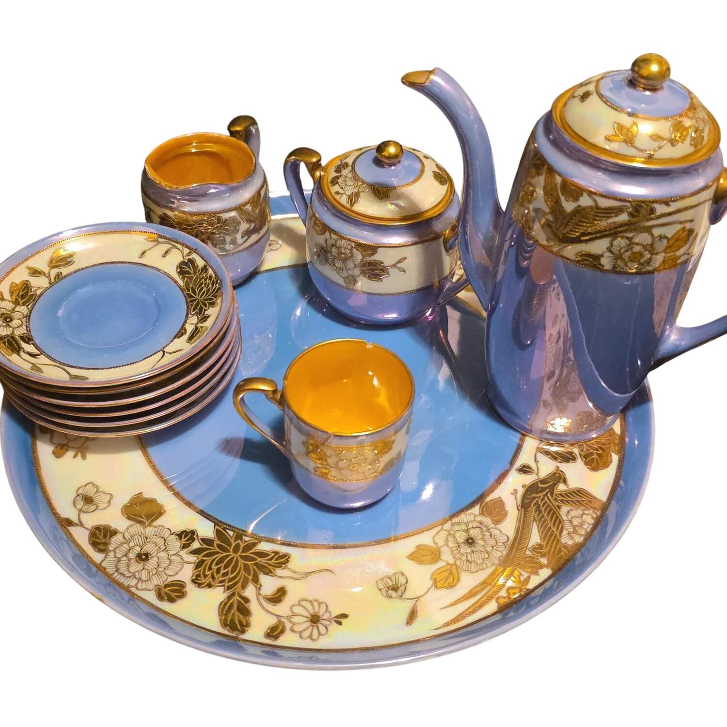 N1755 Flat Demitasse Cup & Saucer Set by Noritake-1