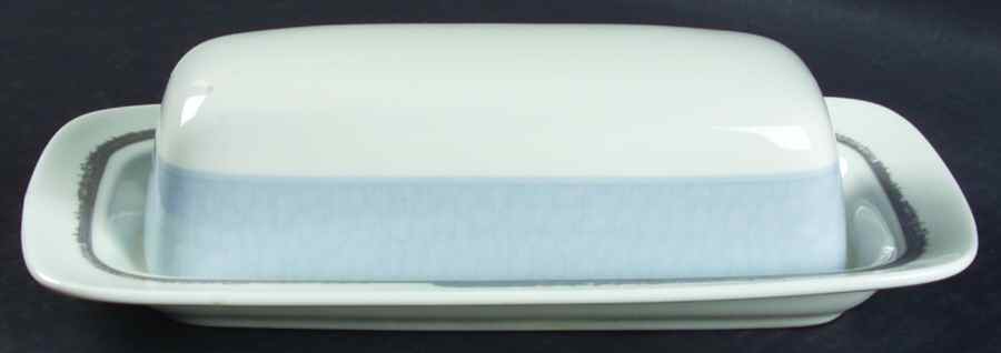 Ambience Blue 1/4 Lb Covered Butter by Noritake-1