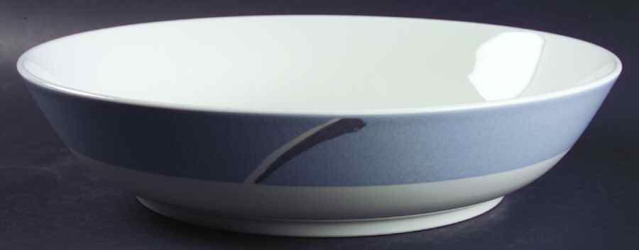Ambience Blue 12" Pasta Serving Bowl by Noritake-1
