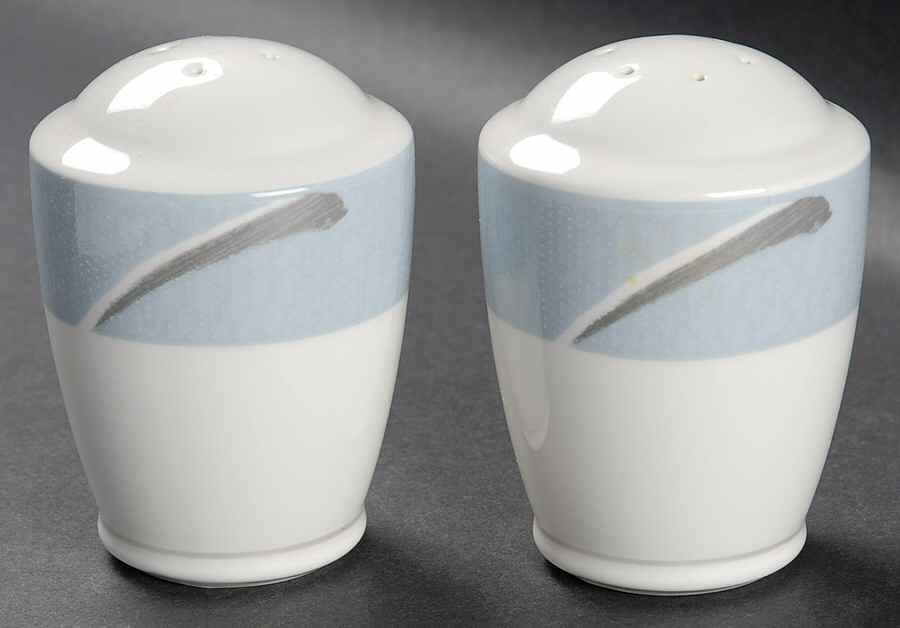 Ambience Blue Salt & Pepper Set by Noritake-1