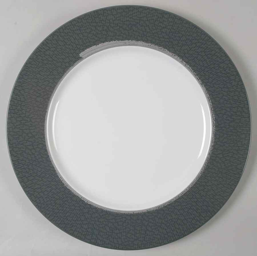 Ambience Charcoal 12" Chop Plate (Round Platter) by Noritake-1
