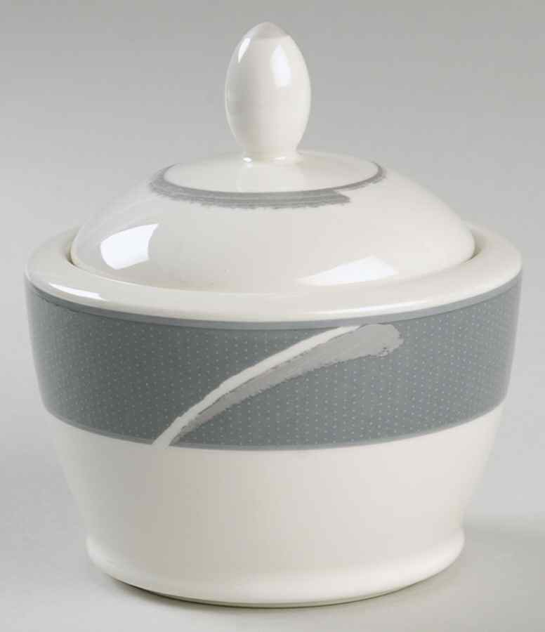 Ambience Charcoal Sugar Bowl & Lid by Noritake-1
