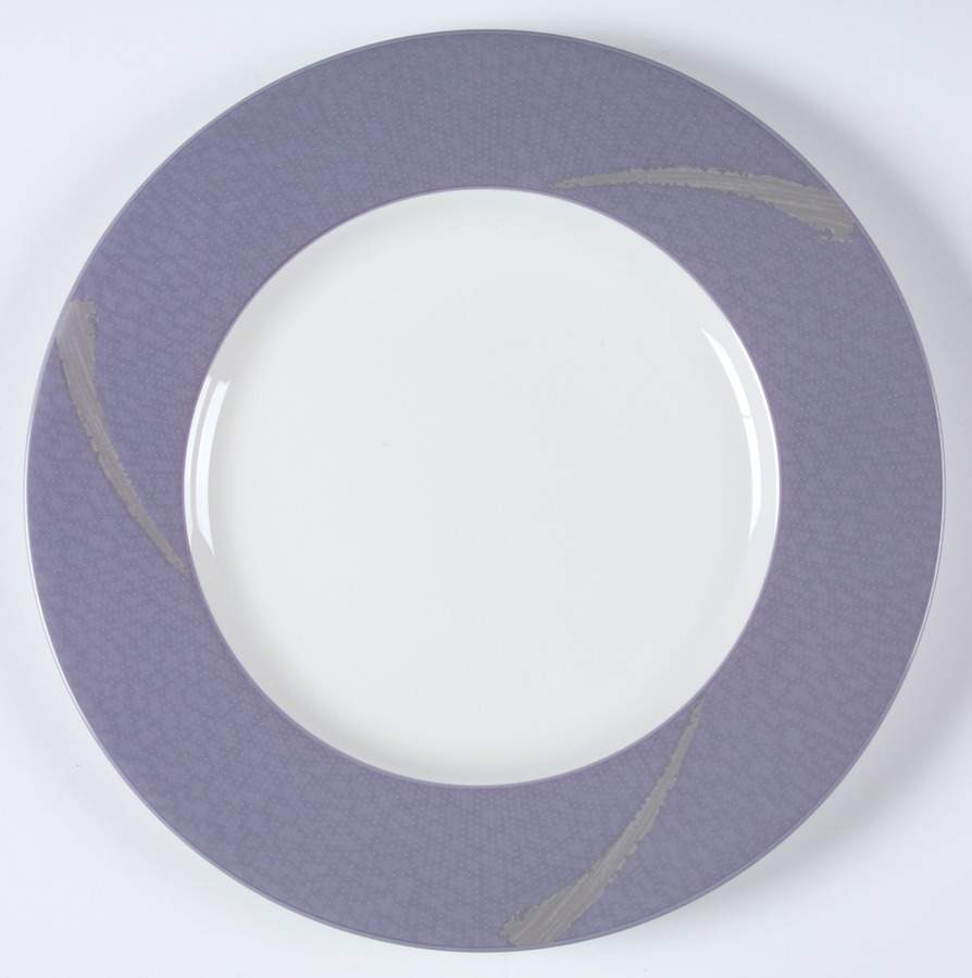 Ambience Violet Accent Luncheon Plate by Noritake-1
