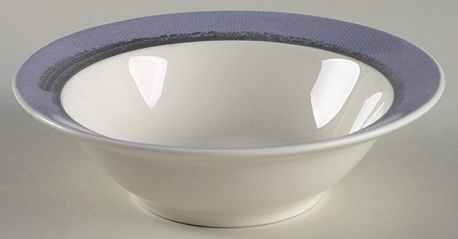 Ambience Violet Rim Cereal Bowl by Noritake-1