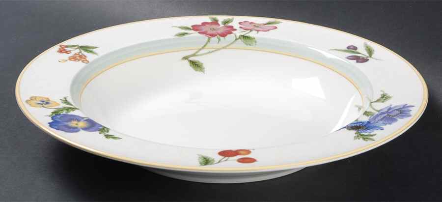Jolie Fleur 10" Individual Pasta Bowl by Noritake-1