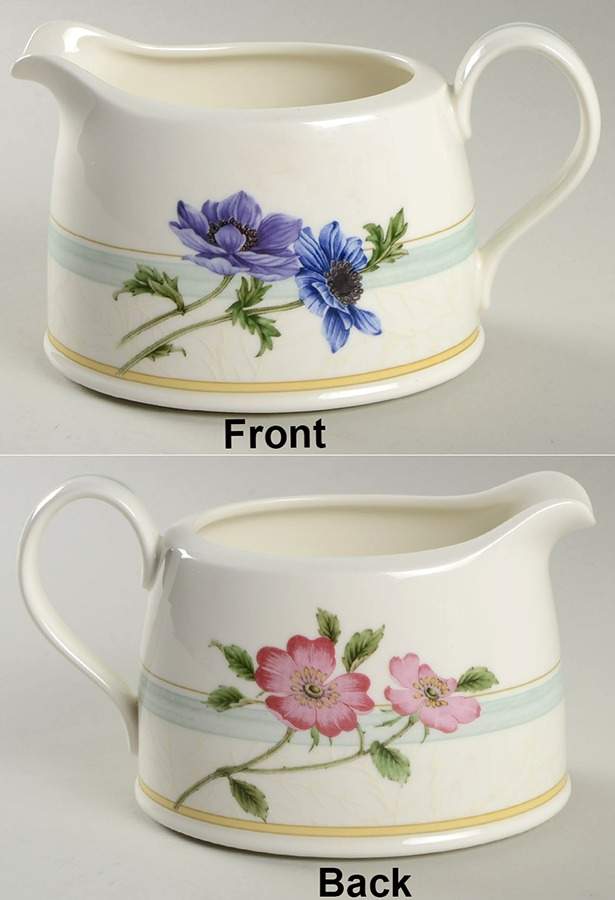Jolie Fleur Gravy Boat by Noritake-1