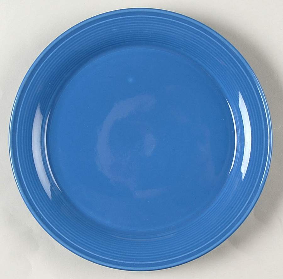 Solid Color True Blue Salad Plate by Nancy Calhoun-1