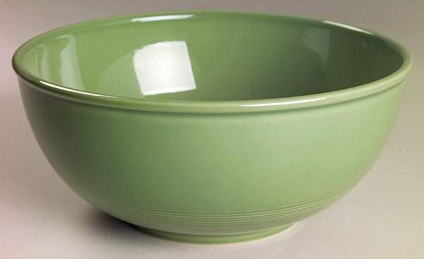 Solid Color Fern Green 8" Salad Serving Bowl by Nancy Calhoun-1