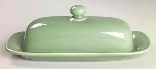 Solid Color Fern Green 1/4 Lb Covered Butter by Nancy Calhoun-1