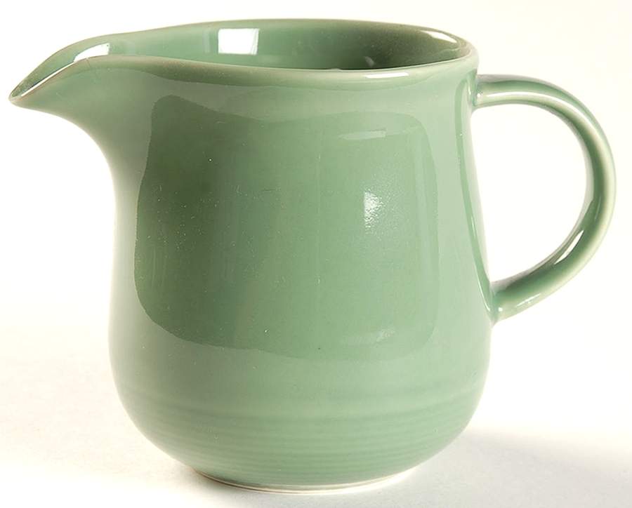 Solid Color Fern Green Creamer by Nancy Calhoun-1