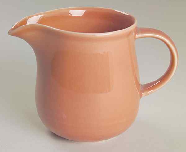 Solid Color Salmon Creamer by Nancy Calhoun-1