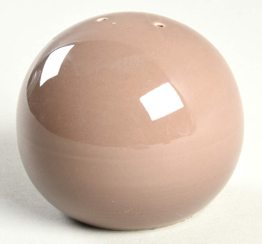 Solid Color Taupe Salt Shaker by Nancy Calhoun-1