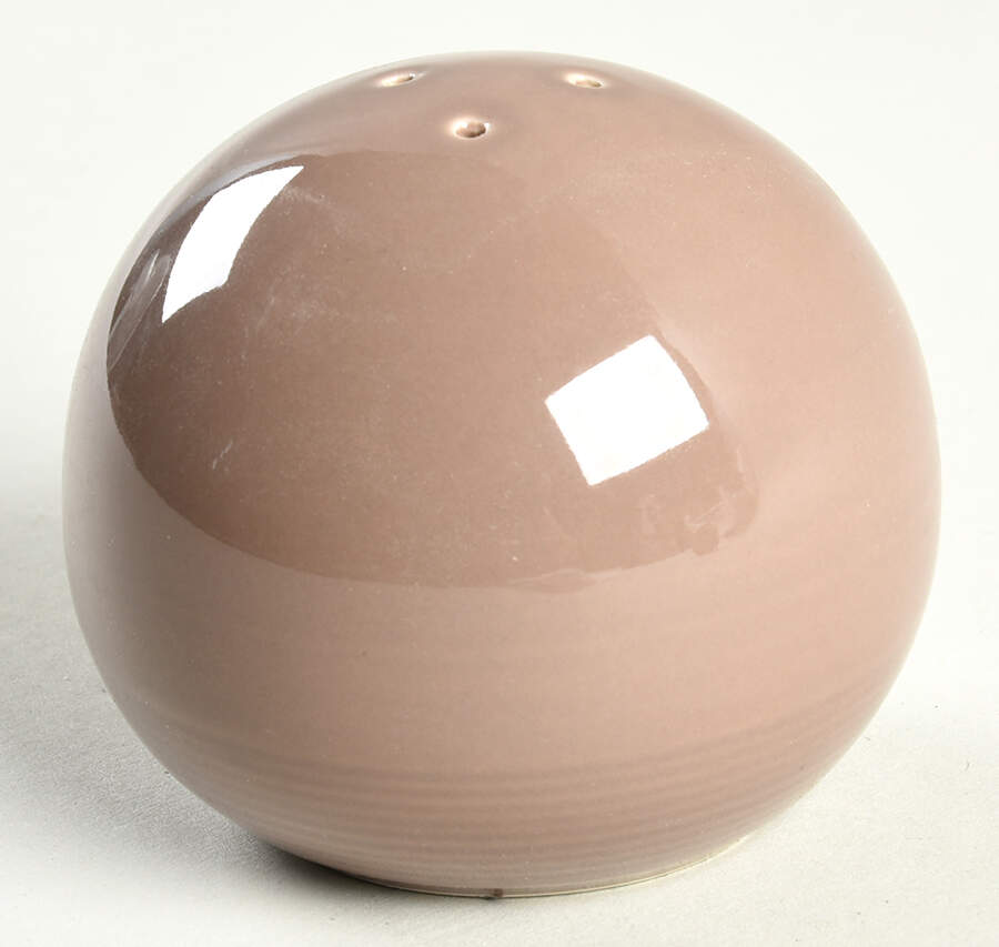 Solid Color Taupe Pepper Shaker by Nancy Calhoun-1