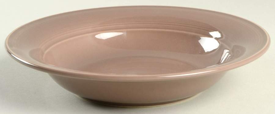 Solid Color Taupe Rim Soup Bowl by Nancy Calhoun-1
