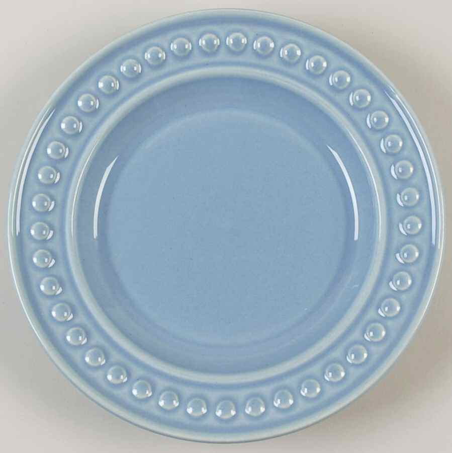 Del Mar Azure Blue Salad Plate by Nancy Calhoun-1