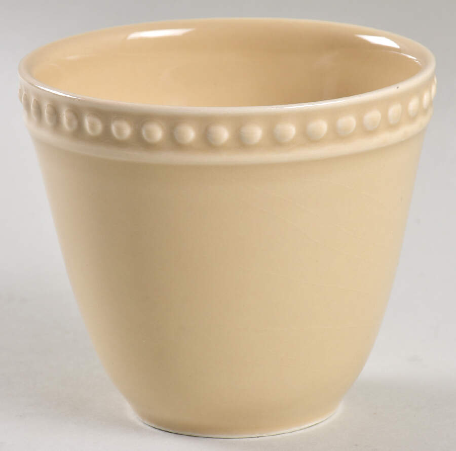 Del Mar Sand Beige Sugar Bowl No Lid by Nancy Calhoun-1